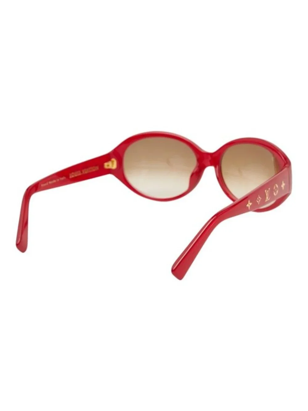 Louis Vuitton Obsession Sunglasses Red Acetate Eyewear